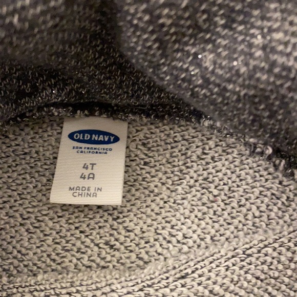 Grey Sparkle cowl neck sweater - Picture 2 of 3